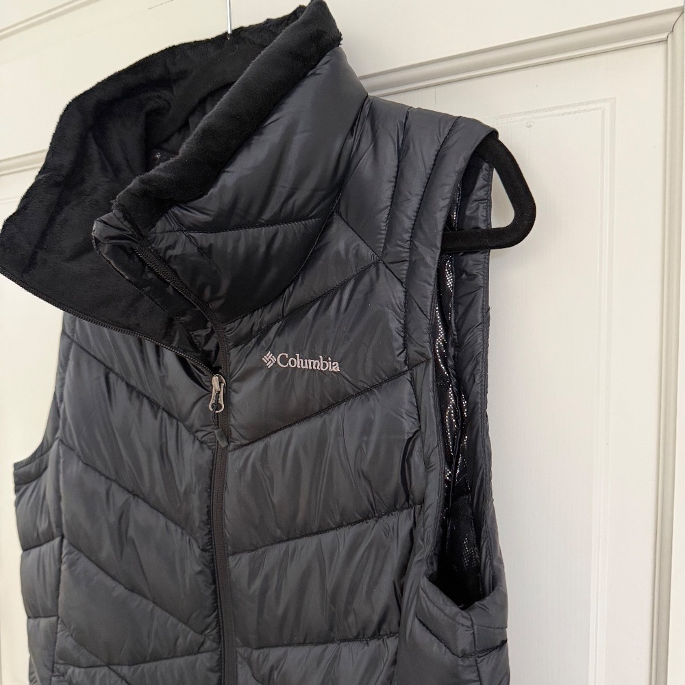 COLUMBIA Women's Omni Heat Long Black Vest, Size L - Picture 3 of 12